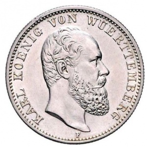 Deutsches Kaiserreich 2 Mark - Obverse