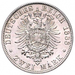 Deutsches Kaiserreich 2 Mark - Reverse