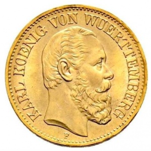 Deutsches Kaiserreich 10 Mark - Obverse