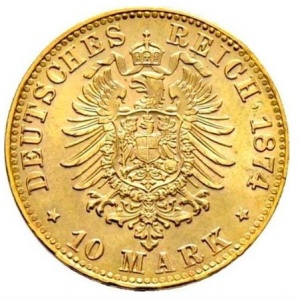 Deutsches Kaiserreich 10 Mark - Reverse