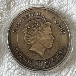 Гана 5 седи - Obverse