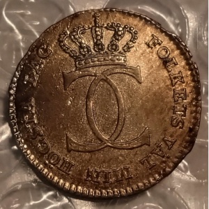Schweden  1/24 Riksdaler - Obverse