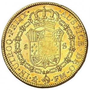 Mexiko 8 Escudos - Reverse