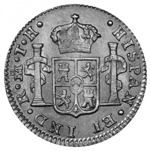Mexiko ½ Real - Reverse