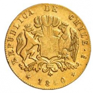Chile 4 Escudos
 - Obverse