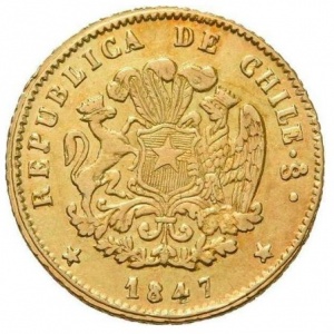 Chile 1 Escudo - Obverse