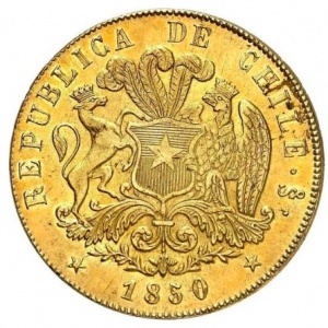 Chile 8 Escudos - Obverse