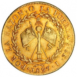 Chile 8 Escudos - Reverse
