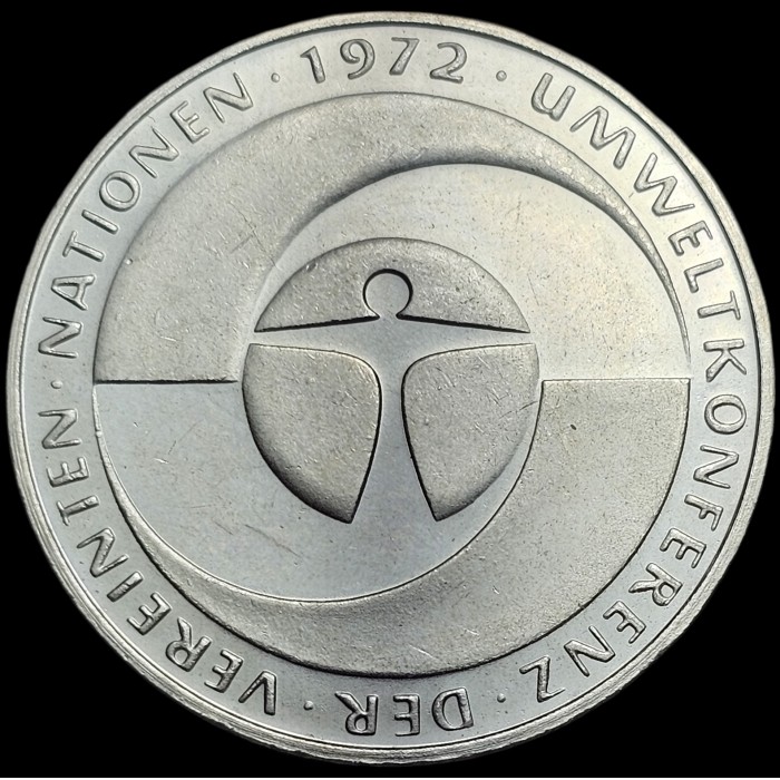 5 Mark , Deutschland (10 Jahre Umweltkonferenz 1972 der Vereinten Nationen)