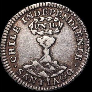 Chile 1 Real - Obverse