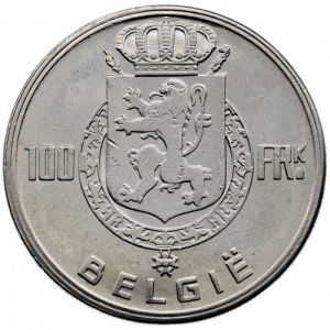 Belgien 100 Franken - Obverse