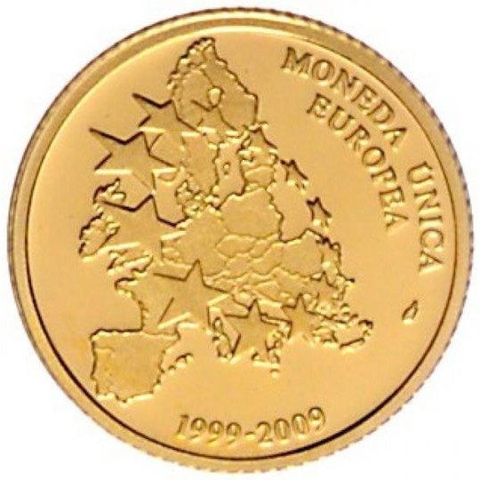 2 diners , Andorra (10è aniversari - Monedes en Euros)