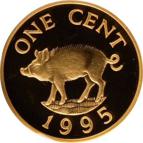 1 cent , Bermudes