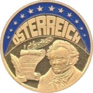 1 ECU , Österreich (Franz Schubert)