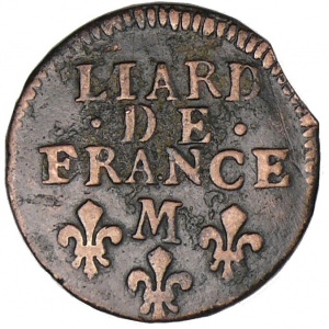 Frankreich 1 Liard - Reverse