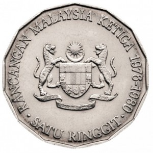 Malàisia 1 ringgit - Obverse