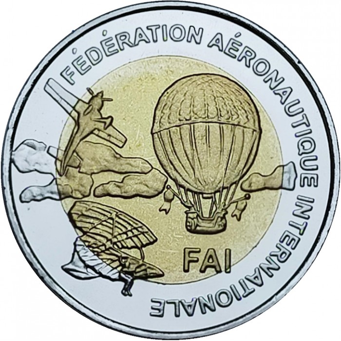 5 Euro , Finnland (Erste Weltluftspiele - Modellflug)