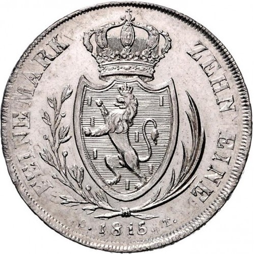 1 tallero , Nassau-Usingen