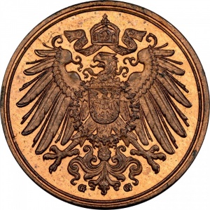 Deutschland 1 Pfennig - Obverse