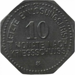 Deutschland (Notgeld) 10 Pfennig - Reverse
