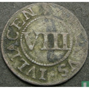 دوقية يوليش 8 هيلر - Obverse