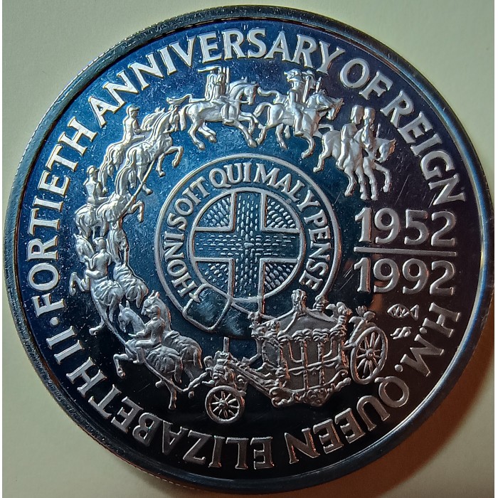 10 tala , Samoa (40è aniversari - Proclamació de la Reina Elisabet II)