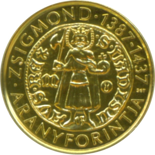 50.000 форинти , Мађарска (Medieval Hungarian Gold Florins - Gold Florin of King Sigismund of Luxemburg)