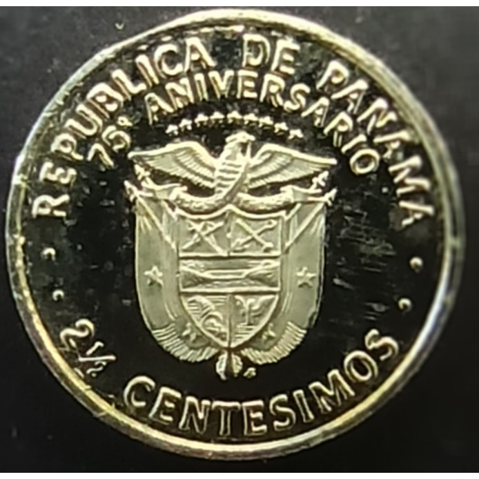 2½ цента , Панама (75th Anniversary of the Independence)