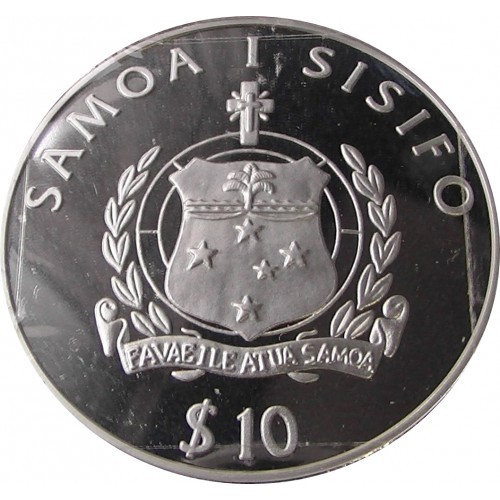 10 tala , Samoa (XXVII Jocs Olímpics d'estiu, Sydney 2000)