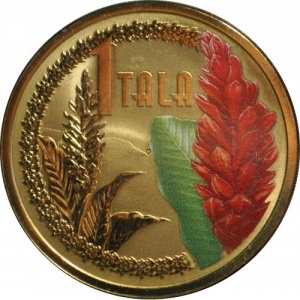 Samoa 1 tala - Reverse