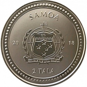 Samoa 2 tala - Obverse