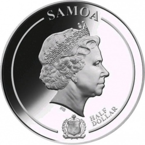 ساموآ ½ دلار - Obverse
