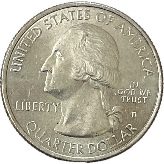 ¼ Dollar , USA (Fort Moultrie)