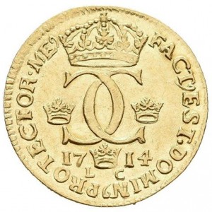 Schweden  1 Dukaten - Reverse