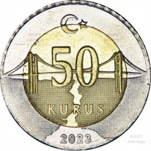 Türkei 50 Kuruş - Reverse
