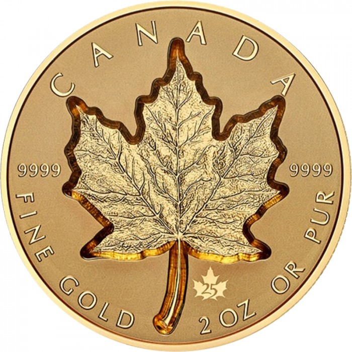 200 dollars , Canada (Super Incuse Gold Maple Leaf)