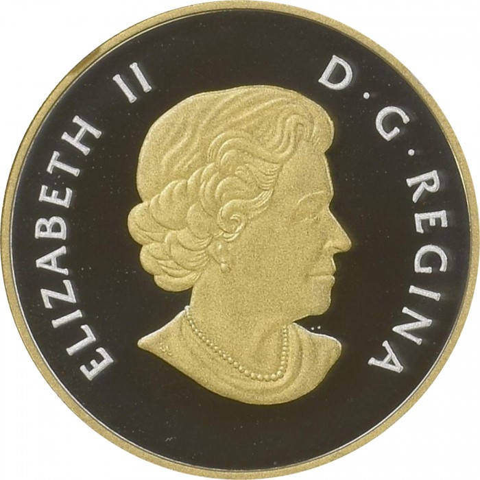 25 dollars , Canada (250th Anniversary - Birth of Tecumseh)