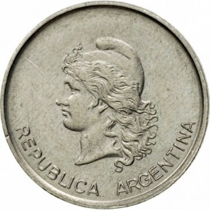 Argentinien  10 Centavos - Obverse