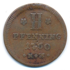 Trier 2 Pfennig - Reverse