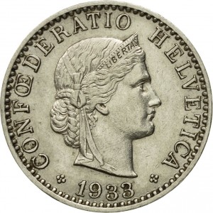 Schweiz 20 Rappen - Obverse