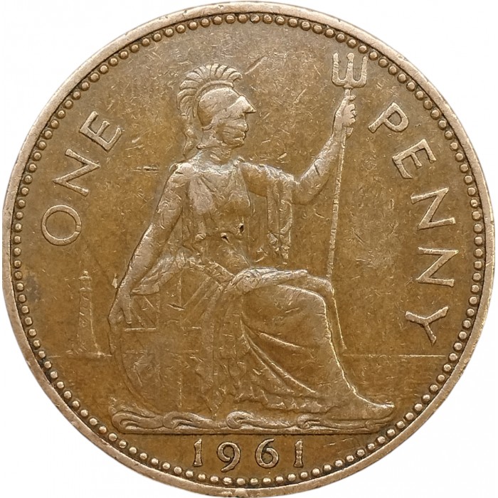 1 penny 1961-1970 - Elizabeth II, Regatul Unit