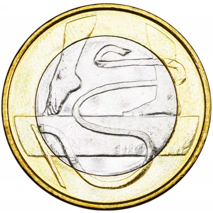 5 Euro , Finnland (Sport - Gymnastik
)