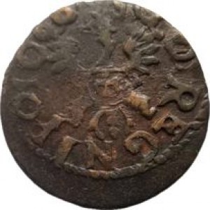 Pologne 1 solid  1666 - reverse