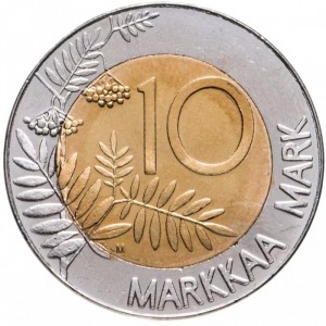Finlandia 10 markkaa - Reverse