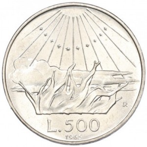 Italien 500 Lire - Reverse