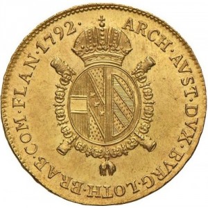 Milán ½ sovrano - Reverse