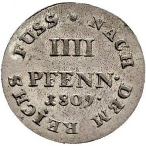 Königreich Westphalen 4 Pfennig - Reverse