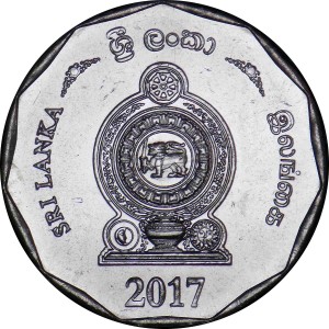 Sri Lanka 10 Rupien - Obverse