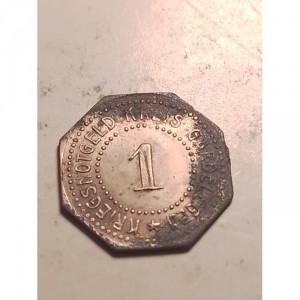 Vācija (notgeldi) 1 feniņš - Obverse