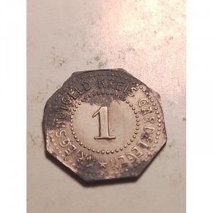 Vācija (notgeldi) 1 feniņš - Reverse